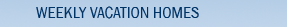 Key West weekly vacation rentals